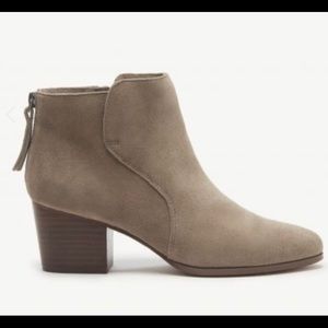 Sole Society River Suede Ankle Bootie